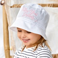Detské letné klobúčiky - dievčenské - model - 3/374 - 50 cm